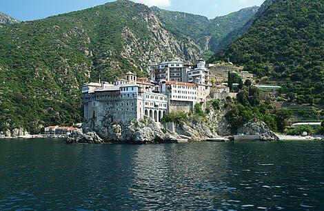 19 Oct 26 - Sailing along Mount Athos