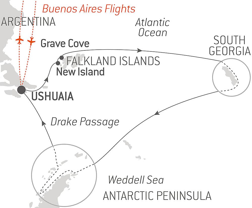 The Great Austral Loop null