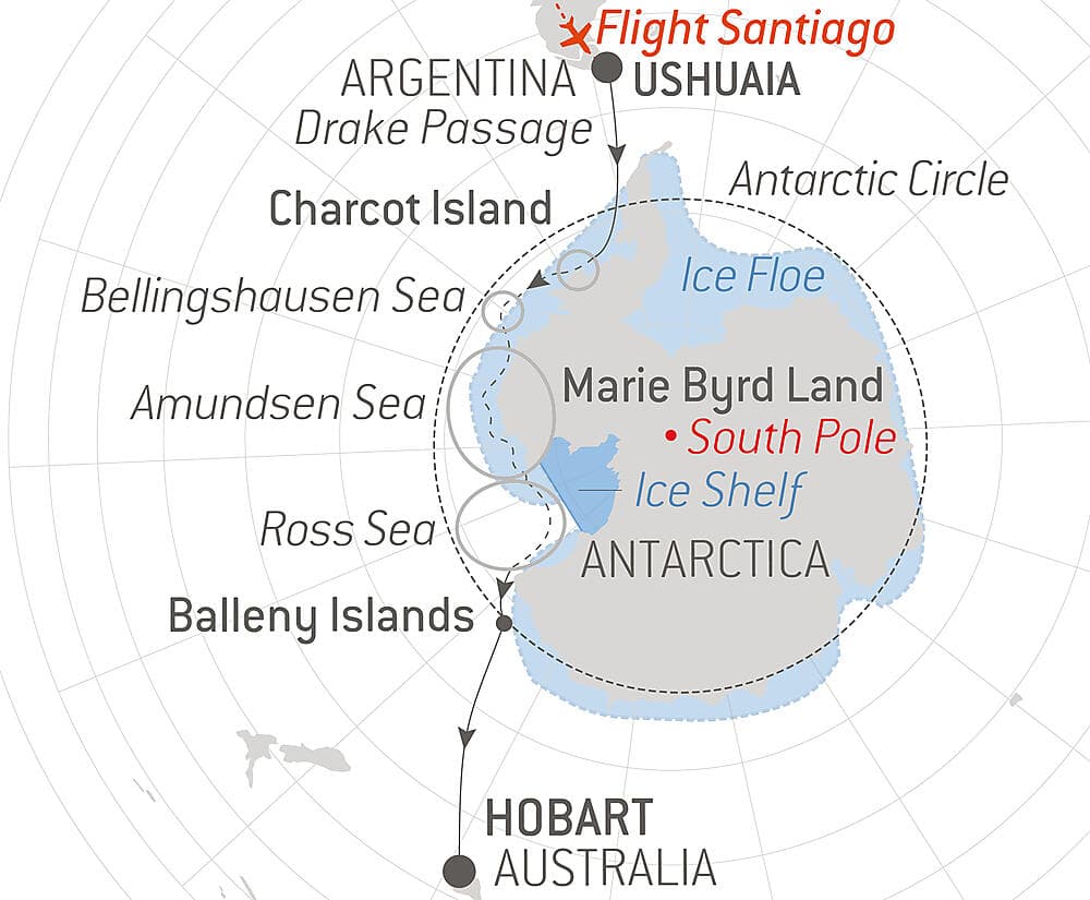 Unexplored Antarctica between Two Continents