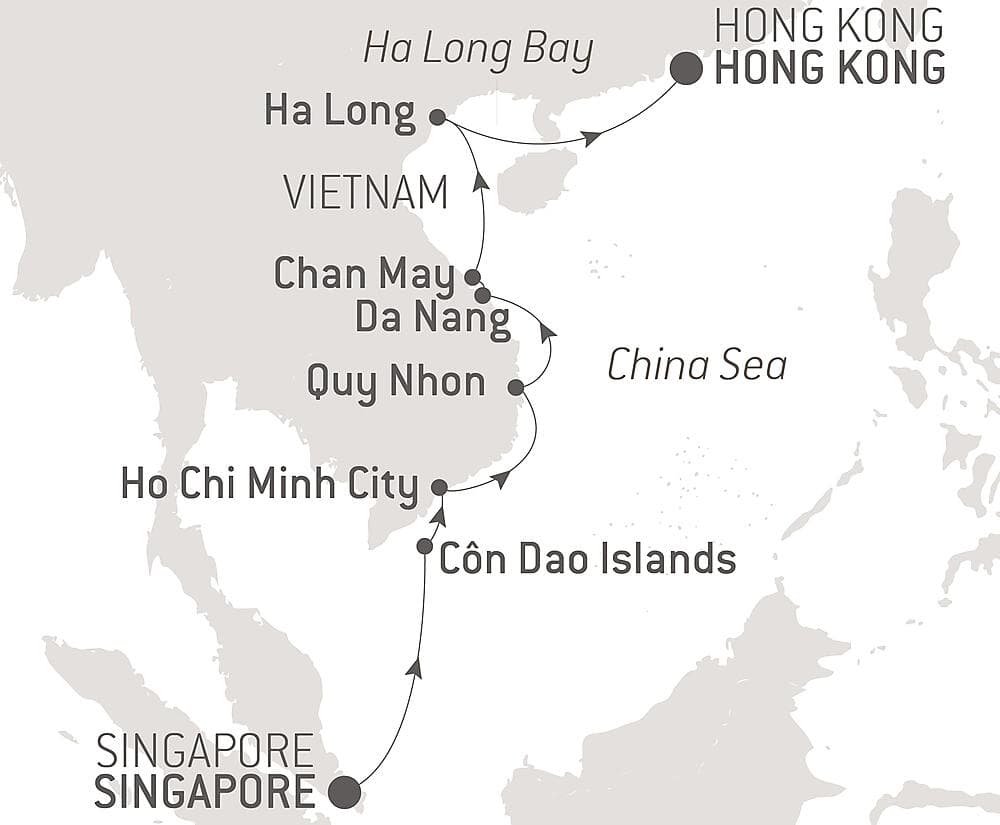 Coastal Vietnam by Sea: Singapore to Hong Kong – with Smithsonian Journeys null