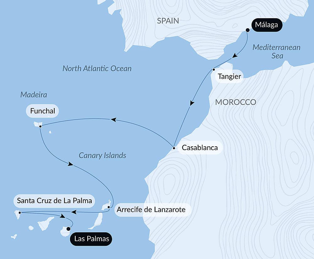 Atlantic Odyssey from the Iberian Peninsula to the Canary Islands null