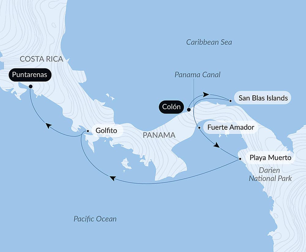 Central America Jewels & Panama Canal  null