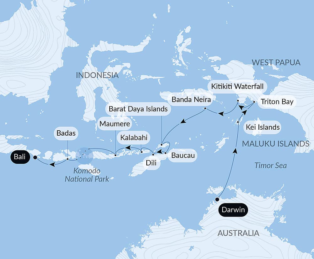 Island Treasures of Indonesia & East Timor null