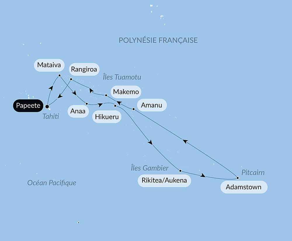 From French Polynesia to Pitcairn Island null
