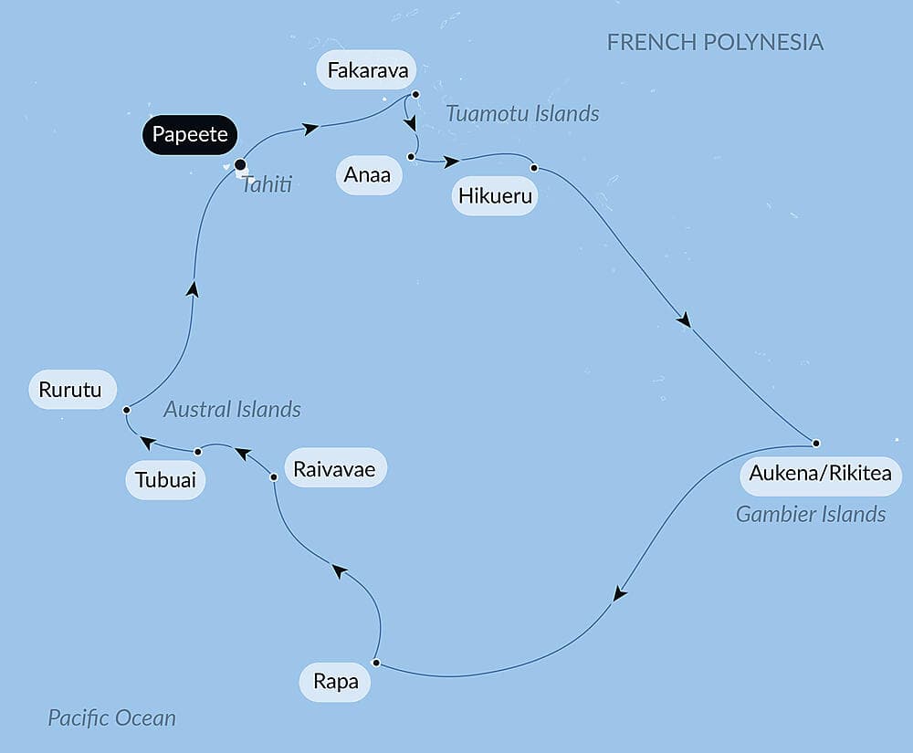 Secret Polynesia from the Society to the Austral Islands null