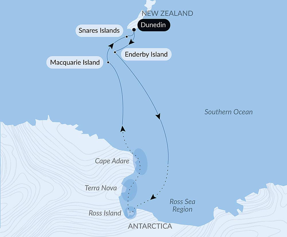 Scott & Shackleton’s Antarctic - Ross Sea Expedition