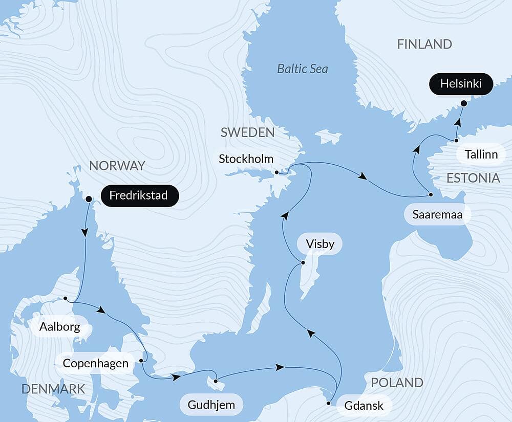 Islands and cities, from the North Sea to the Baltic null