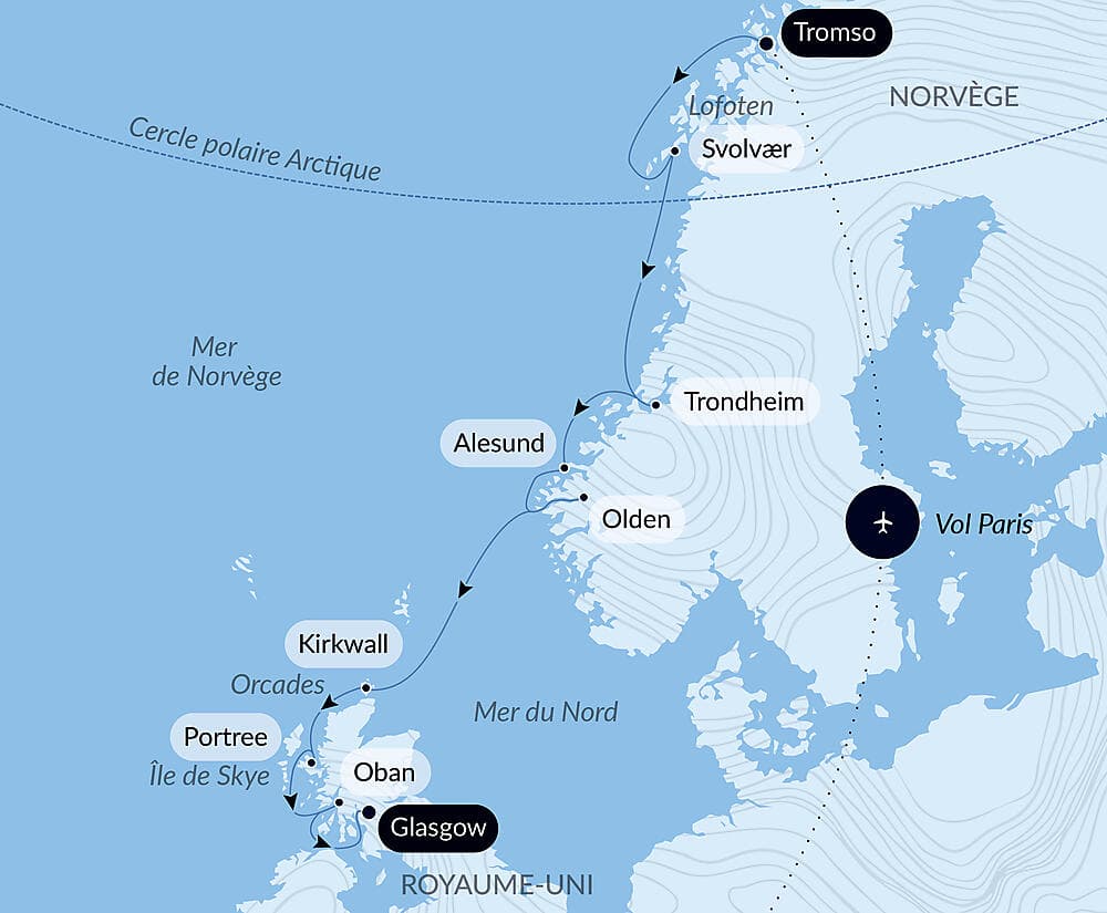From the Arctic Circle to the Scottish Isles  null