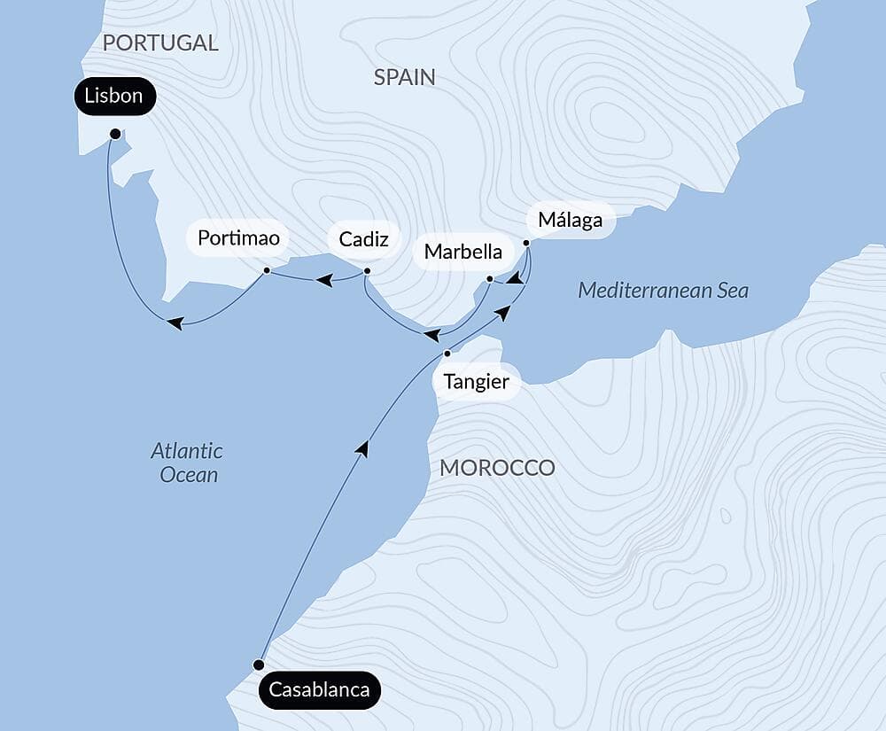 Cruising from Morocco to Spain’s Andalusian Coast – with Smithsonian Journeys null
