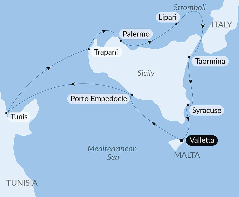 A Circumnavigation of Sicily – with Smithsonian Journeys