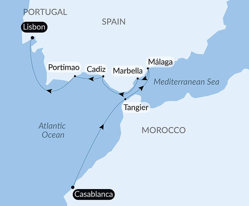 Cruising from Morocco to Spain’s Andalusian Coast – with Smithsonian Journeys