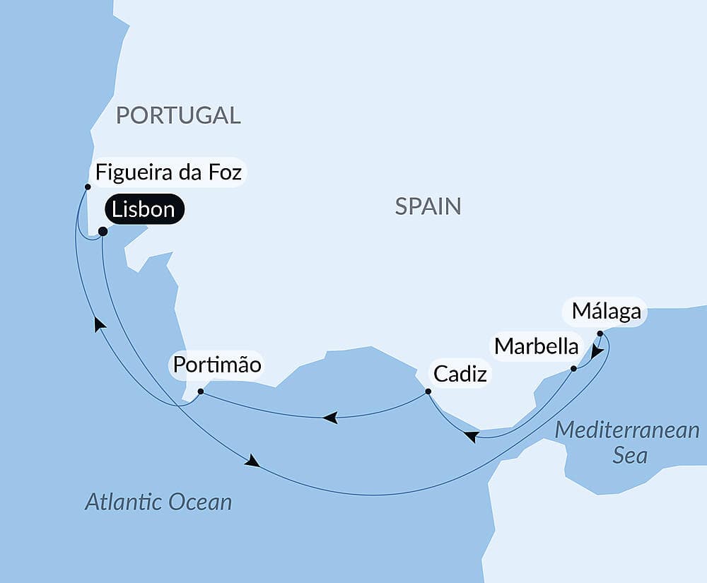Total solar eclipse between the Mediterranean and the Atlantic