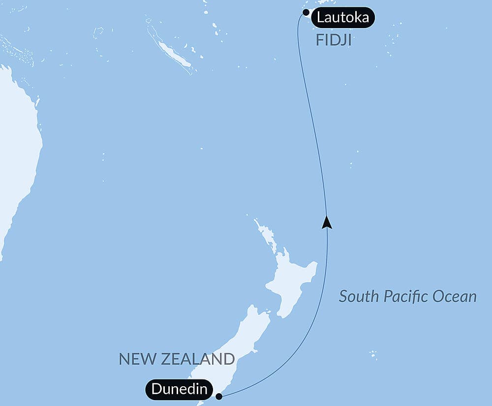 Ocean Voyage: Dunedin - Lautoka null