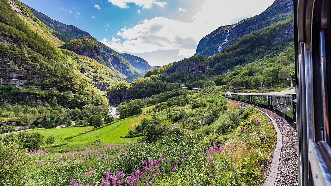 Norwegian railway adventure : from Bergen to Oslo (3 nights)
