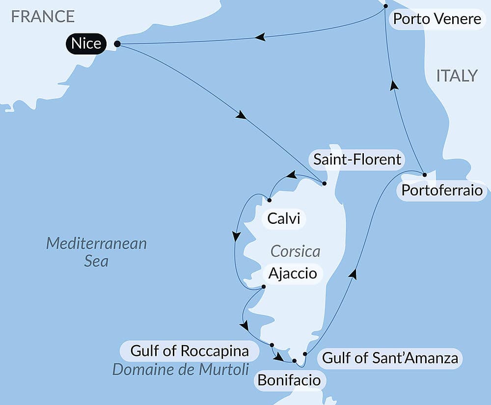 The great Corsican loop