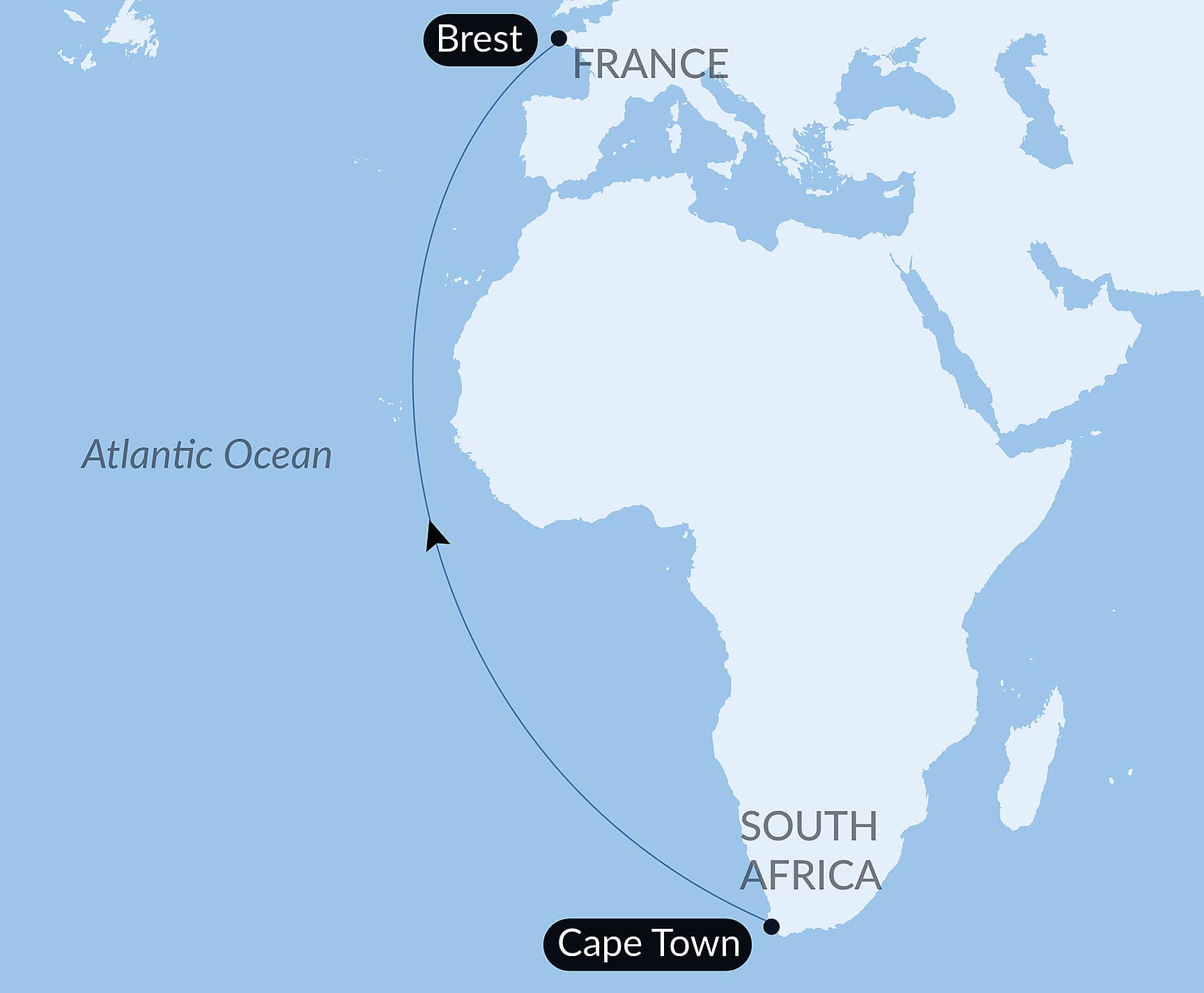 Ocean Voyage: Cape Town - Brest