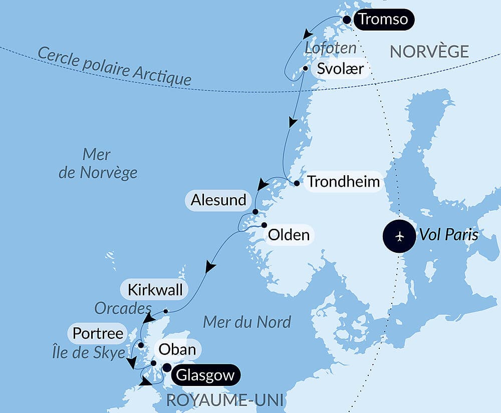 From the Arctic Circle to the Scottish Isles